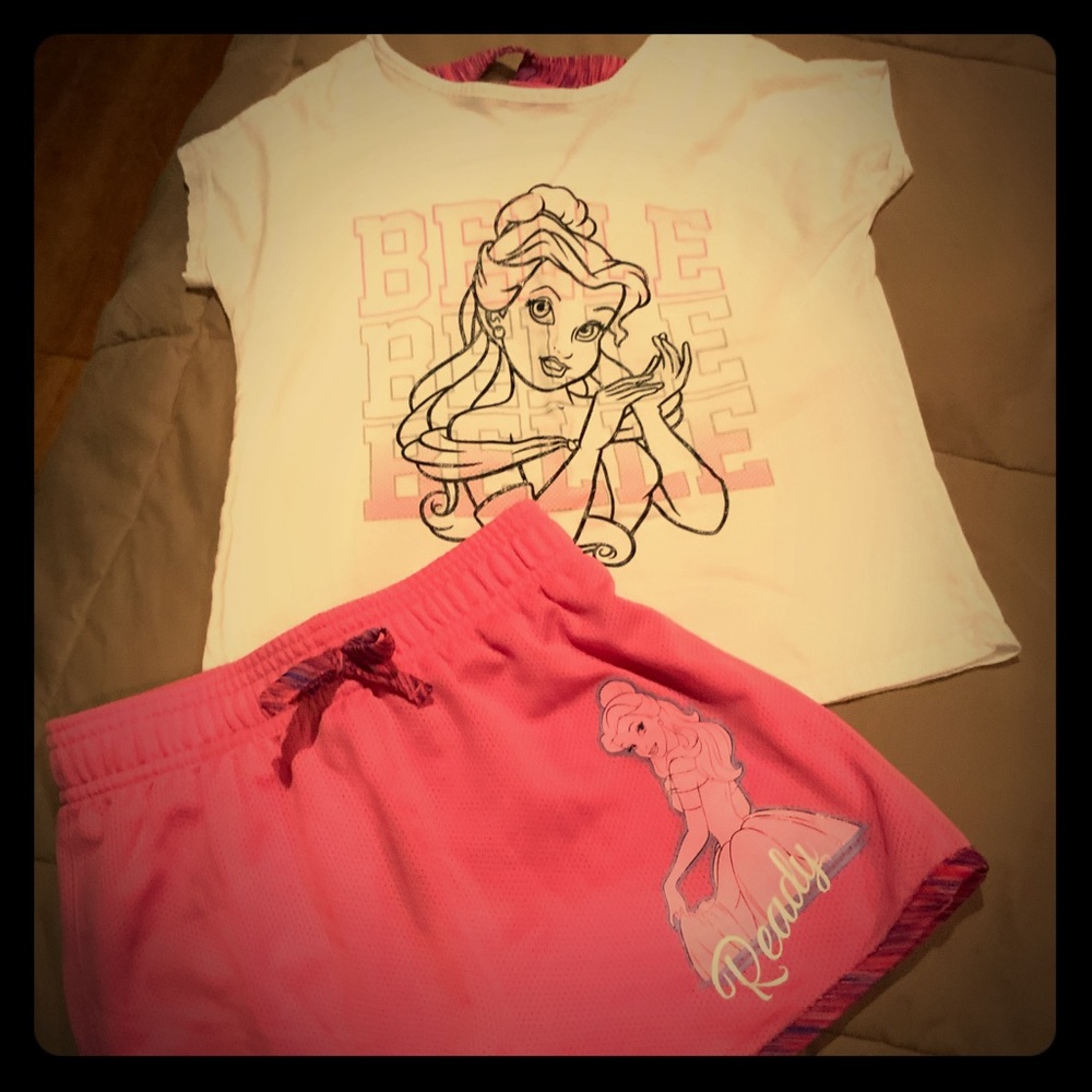 Disney “Belle” short set